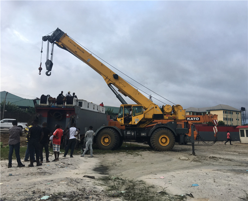 JMD550 cutterzuiger baggeren in Nigeria