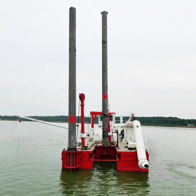 Cutter Suction River Sand Baggermachine met Cummins-dieselmotor