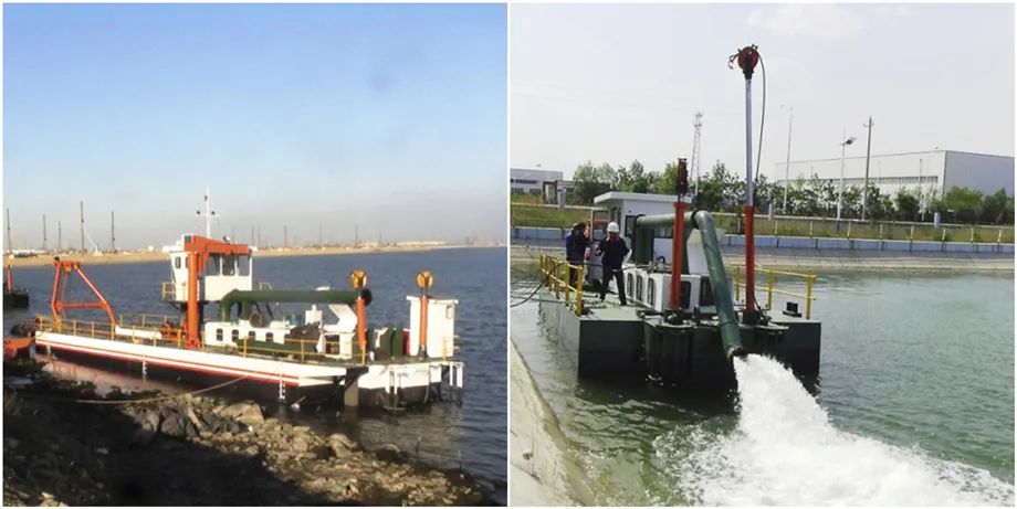 Portable Small River Suction Dredger for Laking Dredging