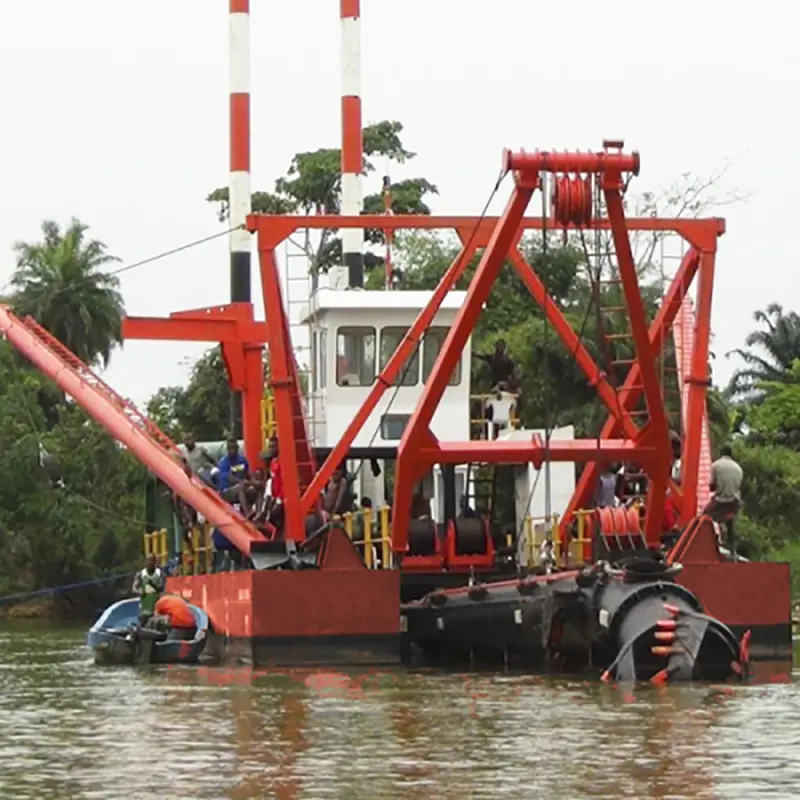 River Cutter Sand Dredger -schip voor rivierzandbaggers