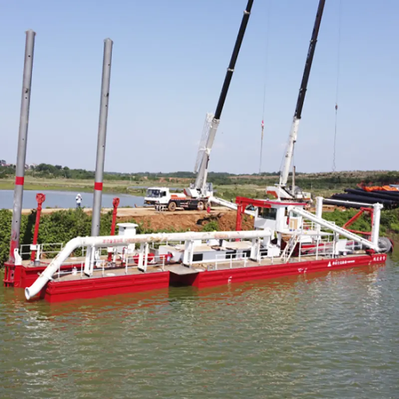 River Desiling baggerschip voor rivierbaggers met zware uitvoering